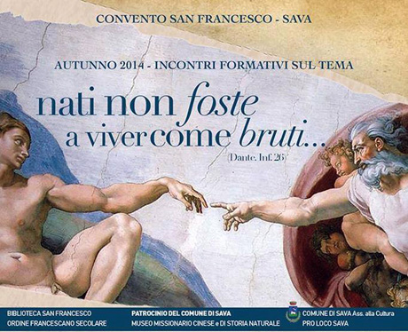 SAVA. Convento San Francesco: INCONTRI FORMATIVI 2014