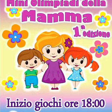 SAVA. Piazza mercato. “LE OLIMPIADI DELLA MAMMA”