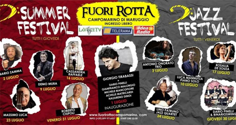 Continua la rassegna Summer e Jazz Festival del Fuori Rotta di Campomarino  di Maruggio