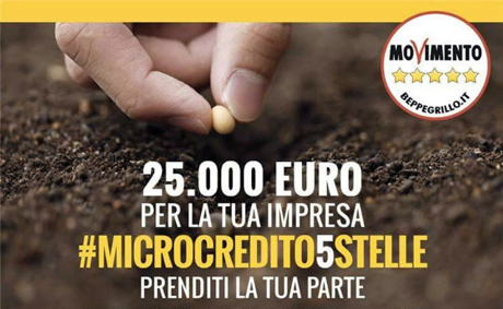 Manduria. M5S. 29 gennaio “Incontro pubblico sul microcredito”‏