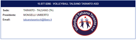 VTT – Volleyball Talsano Taranto, bilancio della settimana