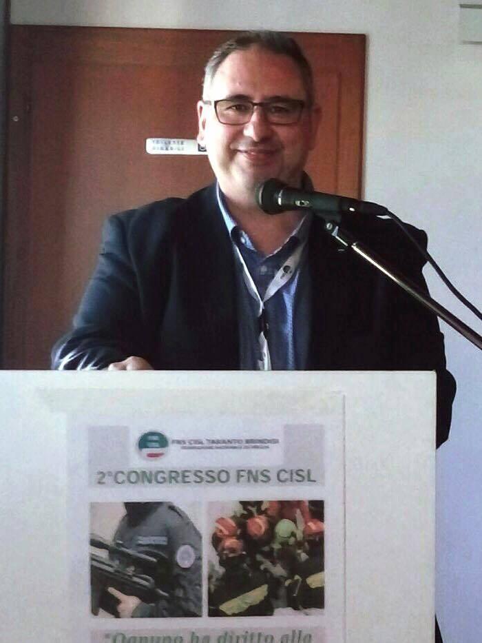 CELEBRATO IL 2° CONGRESSO  FNS CISL TARANTO BRINDISI