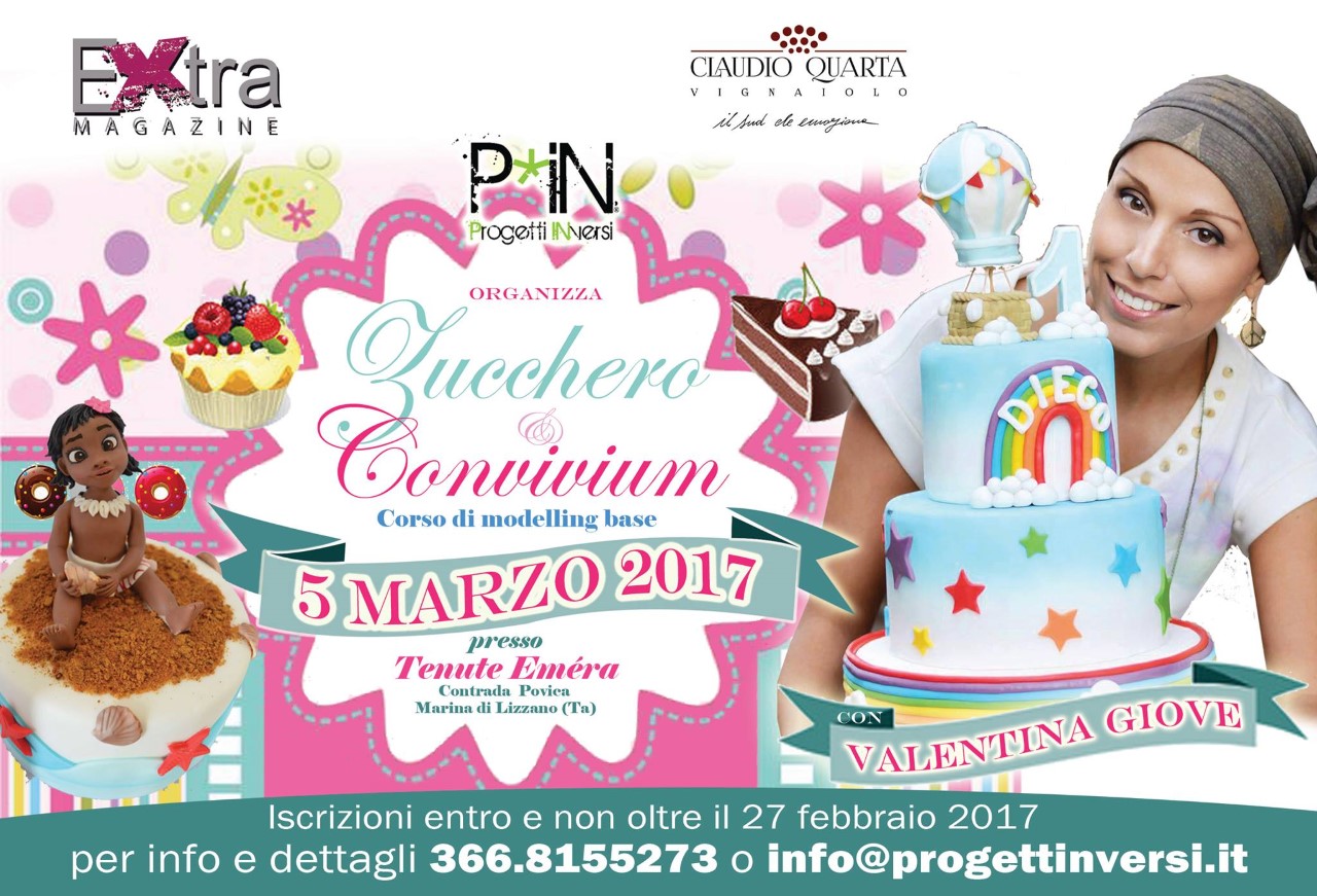 5 MARZO 2017. “ZUCCHERO & CONVIVIUM”. Tenuta Eméra-Lizzano