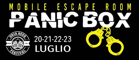 ORIA. Panic Box è la prima Escape Room mobile d’Italia