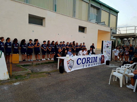 Corim Città di Taranto, adesso è tutto pronto per la serie A2