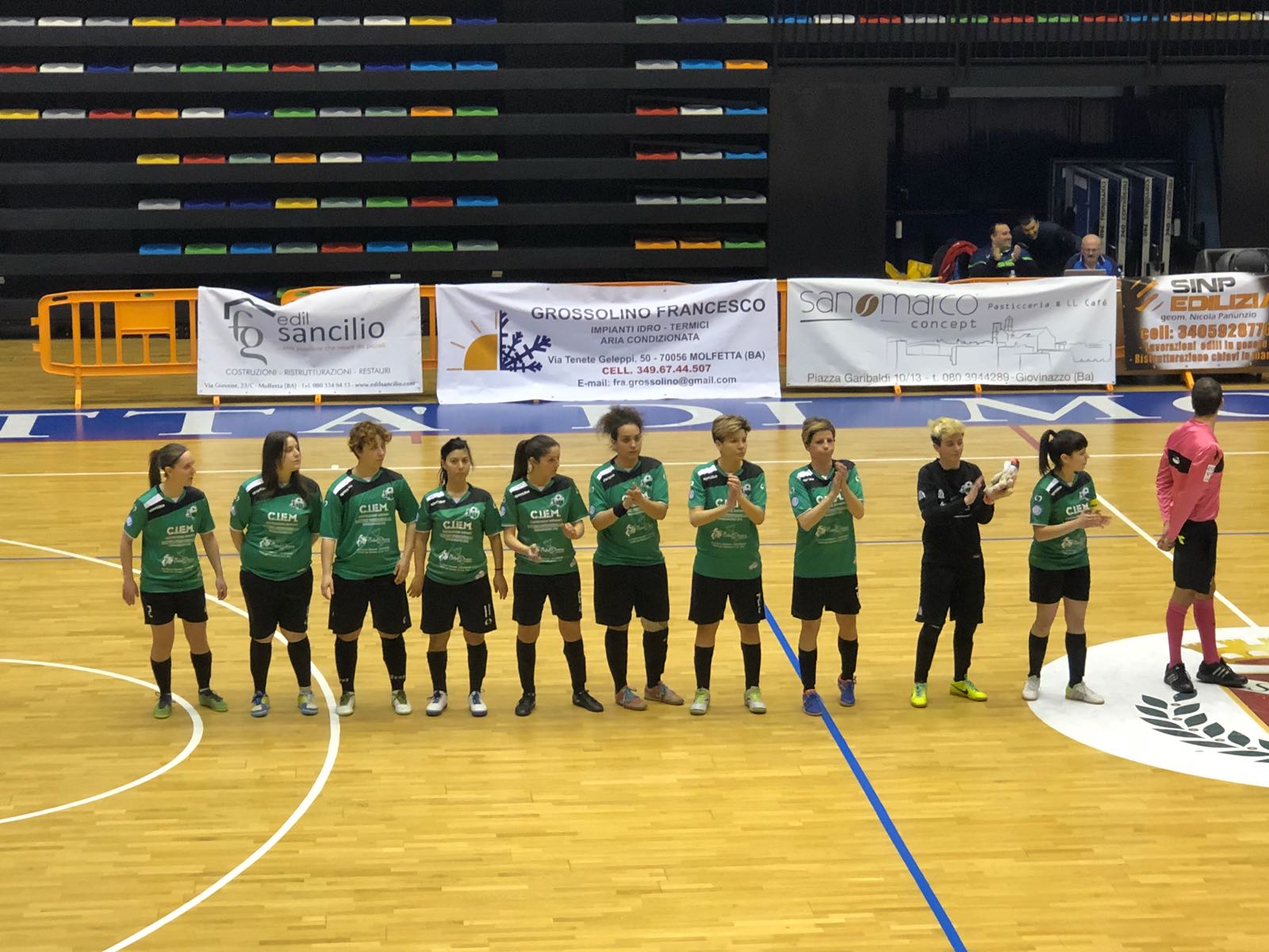 Futsal Molfetta-Atletic San Marzano 7-2. Una gara senza storia quella di Molfetta per l’Atletic San Marzano