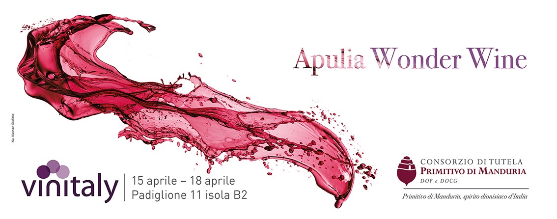 Gusto, olfatto e vista.  Ecco il nuovo stand del Consorzio di Tutela del Primitivo di Manduria al Vinitaly