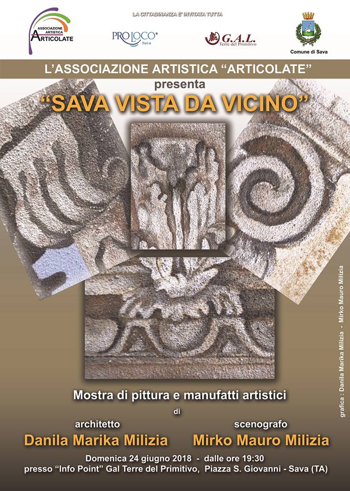 SAVA. Danila Marika Milizia, Mirko Mauro Milizia e la mostra “SAVA VISTA DA VICINO”