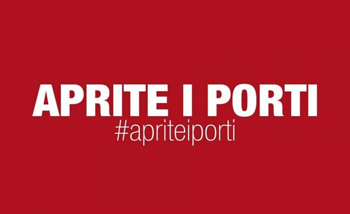 TARANTO. Prima le persone. Aprite i porti! «Il nostro mare torni ad essere simbolo di viaggio, di apertura, di contaminazioni, di incontri tra culture e di solidarietà!»