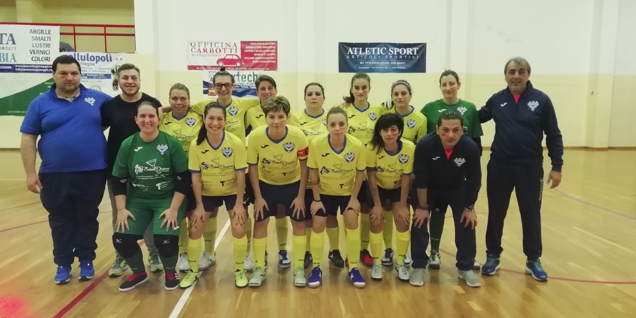 La Woman Futsal Club Grottaglie perde ancora, per 0-11, con l’ostico Dona Five Fasano