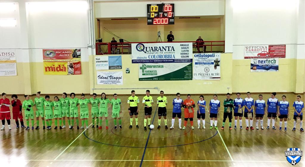 WOMAN FUTSAL CLUB GROTTAGLIE-CONVERSANO 2-8