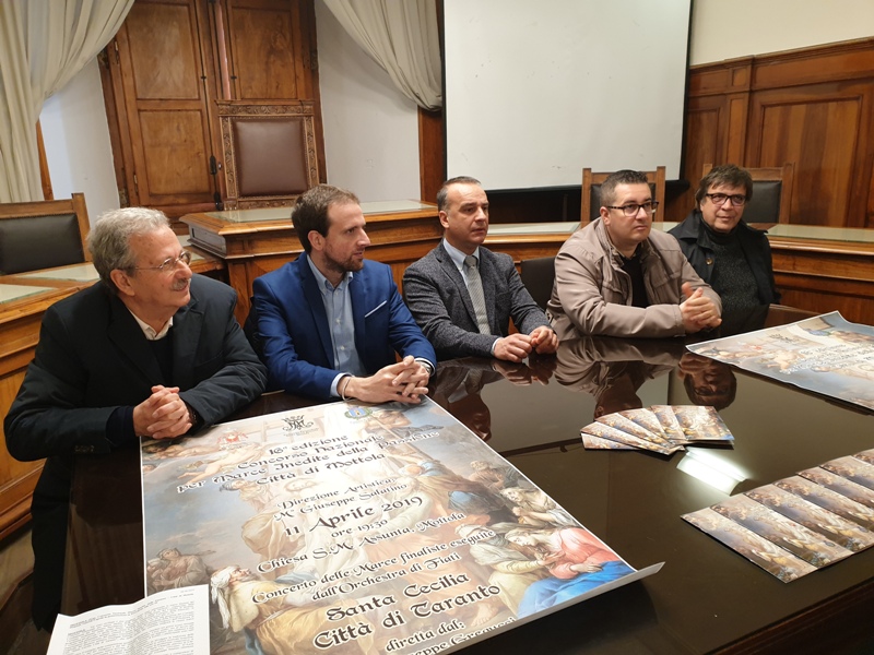 MOTTOLA. Il Concorso Nazionale Marce inedite della Passione – Città di Mottola presentato in Provincia