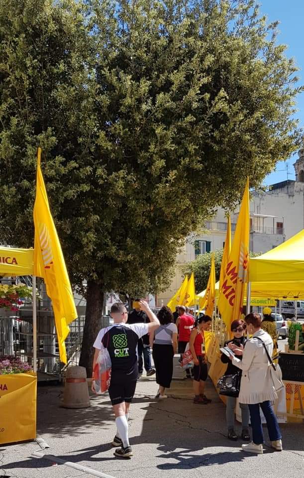 CASTELLANETA. Al mercato contadino di Campagna Amica i personal trainer del cibo Anche la sana alimentazione, protagonista alla gara Cut Puglia