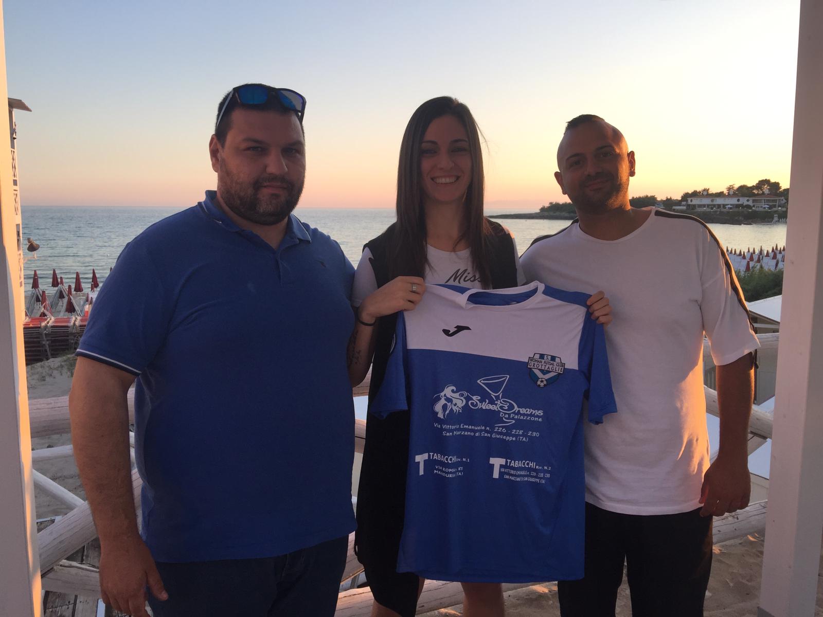 WOMAN FUTSAL CLUB GROTTAGLIE. La nuova arrivata si chiama Alessia Cardolini Rizzo