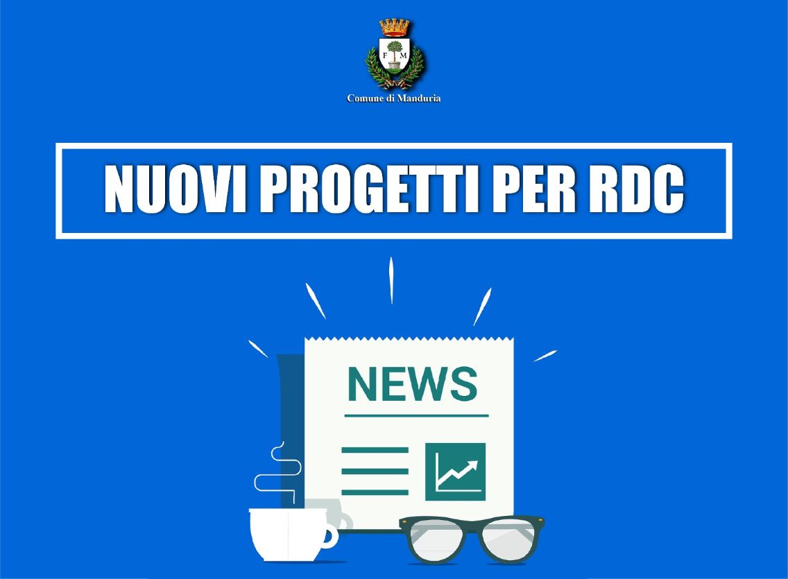 MANDURIA. Proseguono i colloqui per i precettori del Reddito di cittadinanza destinati al Comune