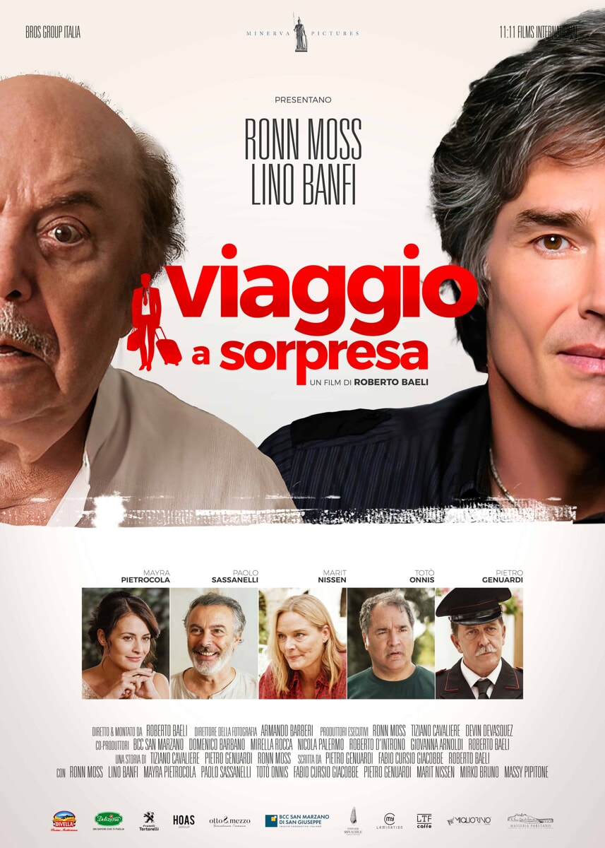 “Viaggio a Sorpresa” con Ronn Moss e Lino Banfi arriva a Taranto