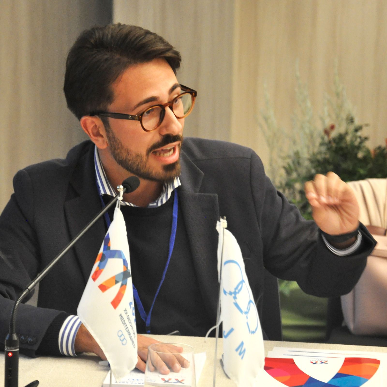 TARANTO. Comitato Internazionale dei Giochi del Mediterraneo. Intervento di Mattia Giorno, assessore ai Lavori pubblici e alla mobilità sostenibile e sub commissario del PD ionico*