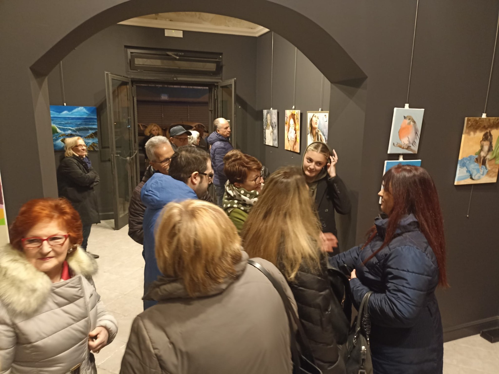 TARANTO. Ottimo successo per la mostra “Natale in arte” della bottega Artemisia